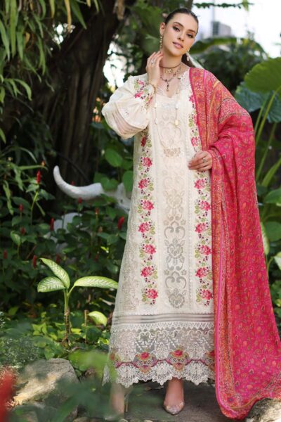 Noor By Saadia Asad Nsc24 12 B Luxe Chikankari Lawn Collection