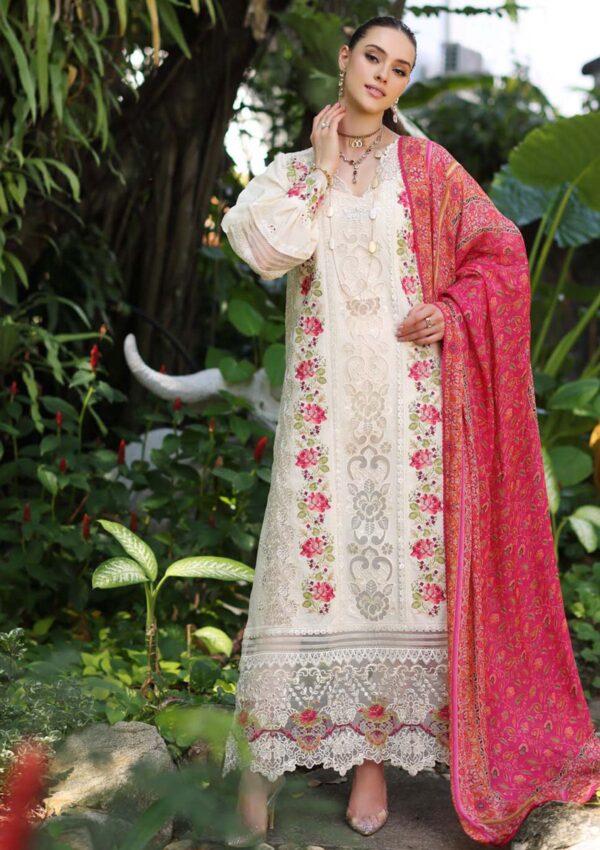 Noor By Saadia Asad Nsc24 12 B Luxe Chikankari Lawn Collection