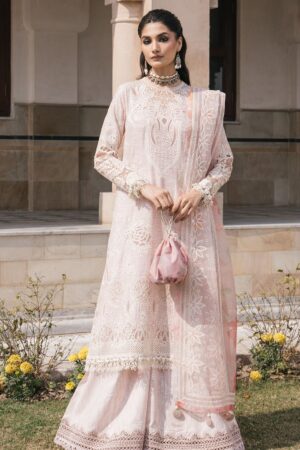 Jazmin Sll24 08 Shahkaar Lawn Collection