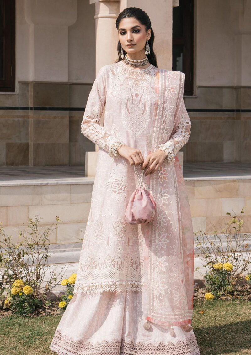 Jazmin Sll24 08 Shahkaar Lawn Collection