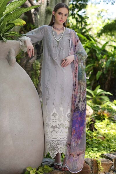 Noor By Saadia Asad Nsc24 1 B Luxe Chikankari Lawn Collection