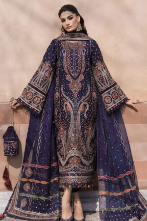 Jazmin Sll24 09 Shahkaar Lawn Collection