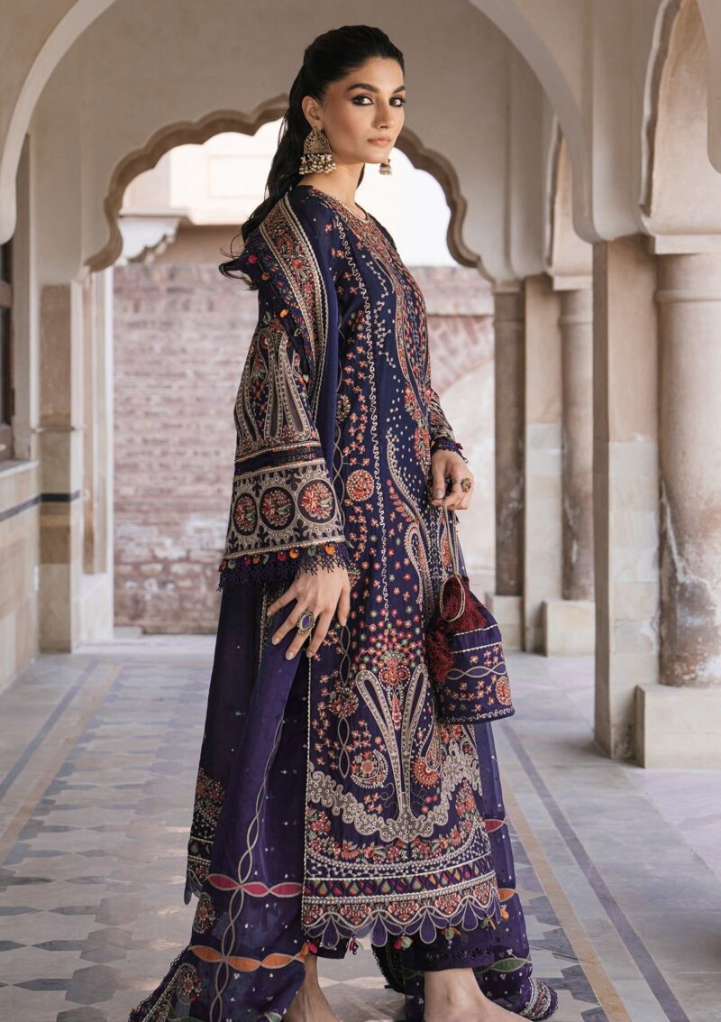 Jazmin Sll24 09 Shahkaar Lawn Collection