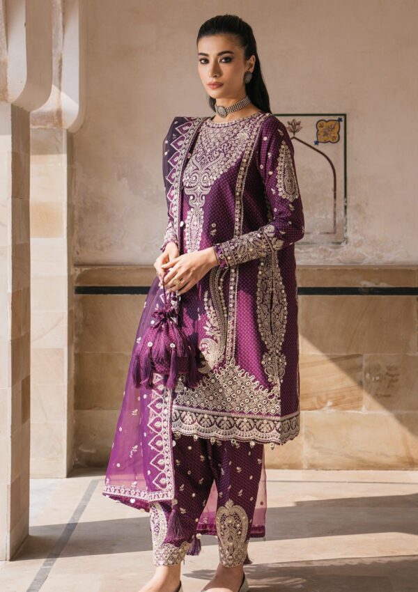 Jazmin Sll24 06 Shahkaar Lawn Collection 24