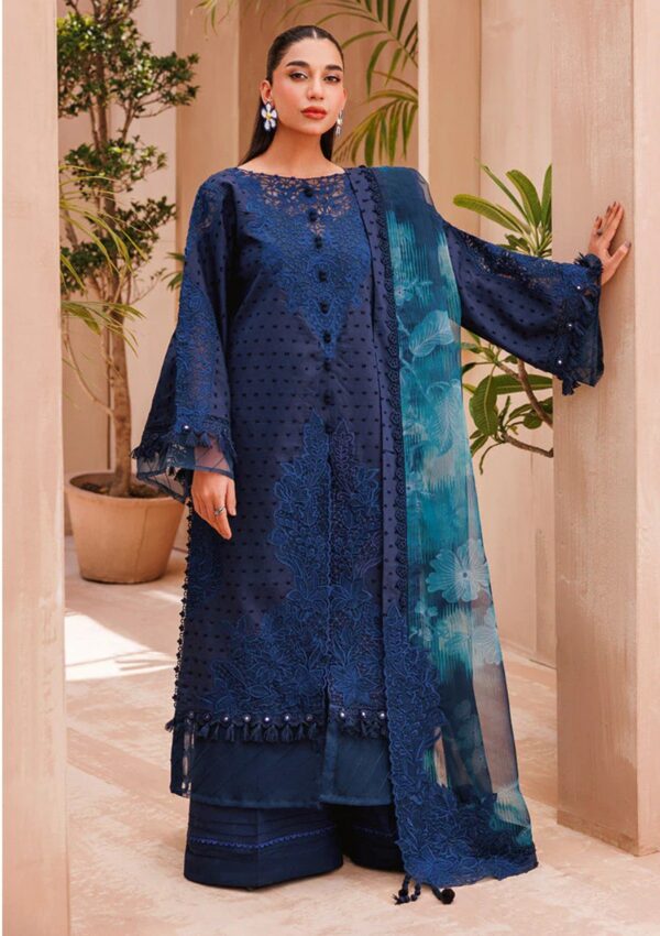 Ellena Eas L3 11 5 Luxury Embroidered Lawn Collection 24