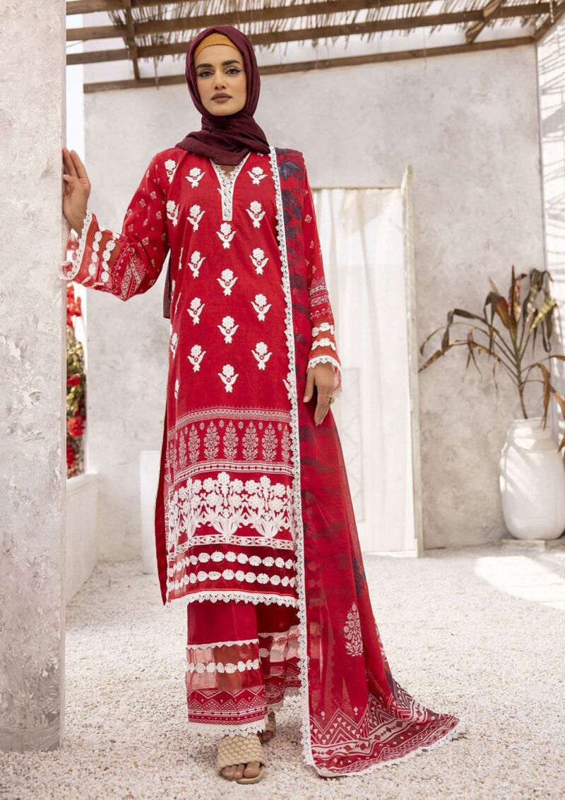 Sapphire Dgs24 12 Dua Gul E Zarki Lawn Collection 2024