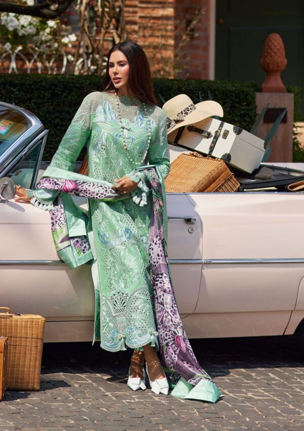 Mushq Msl 2403 Piazza Panache Te Amo Luxury Lawn Collection