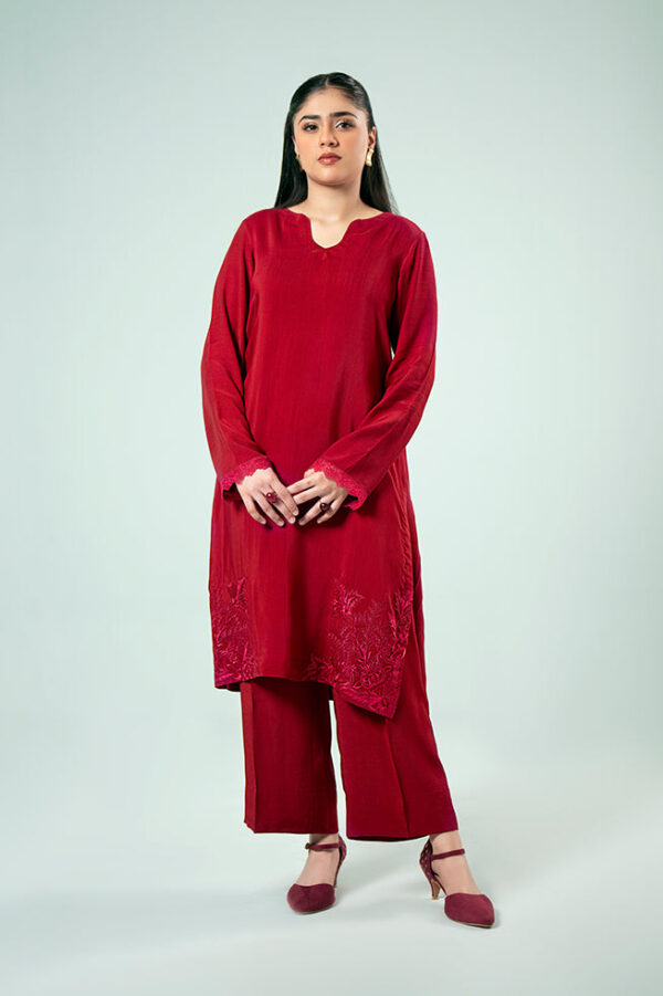 Fozia Khalid Embroidered Co Ord Set Basics Vol 3 Pret Collection