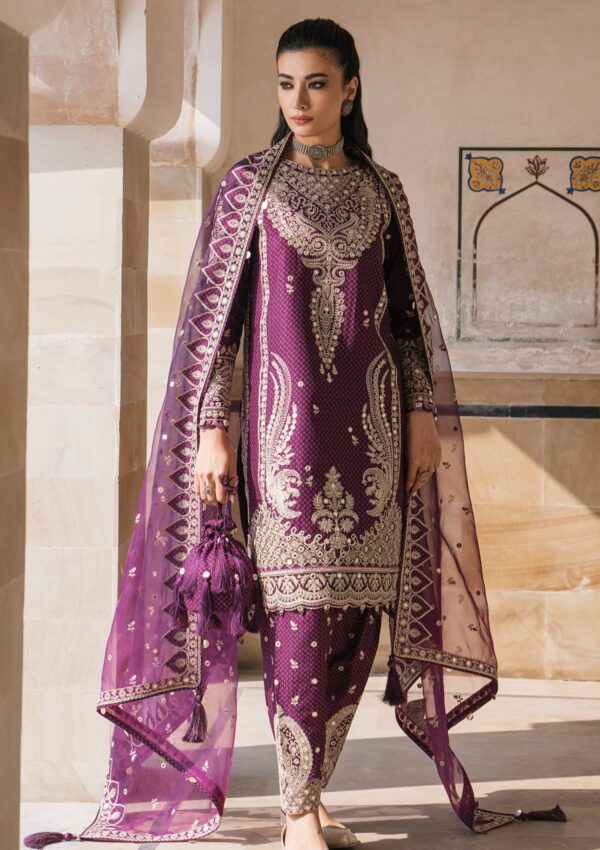 Jazmin Sll24 06 Shahkaar Lawn Collection 24