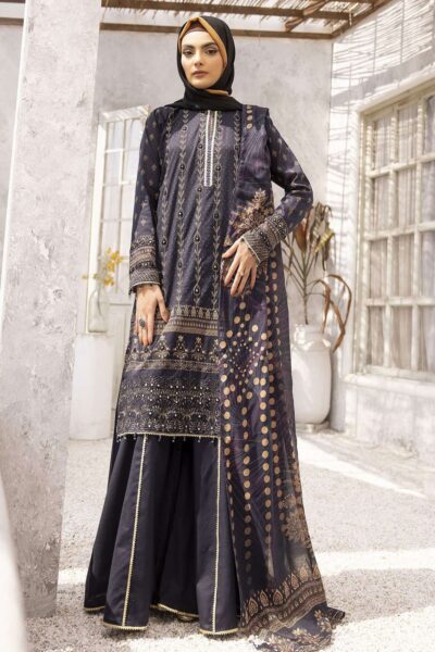 Sapphire Dgs24 11 Dua Gul E Zarki Lawn Collection 2024