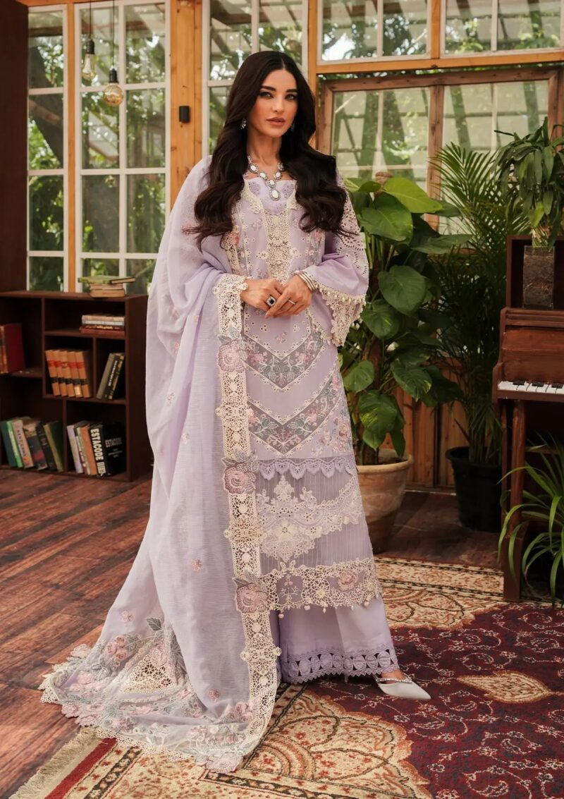 Kahf Premium Kle 1b Lilac Luxury Luxury Lawn Collection