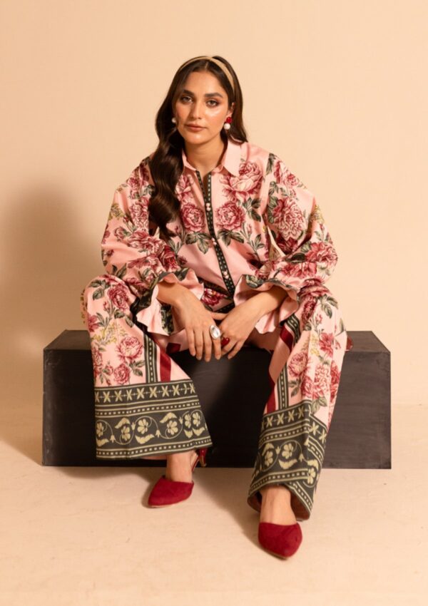 Fozia Khalid Coral Basics Print Edit Pret Collection