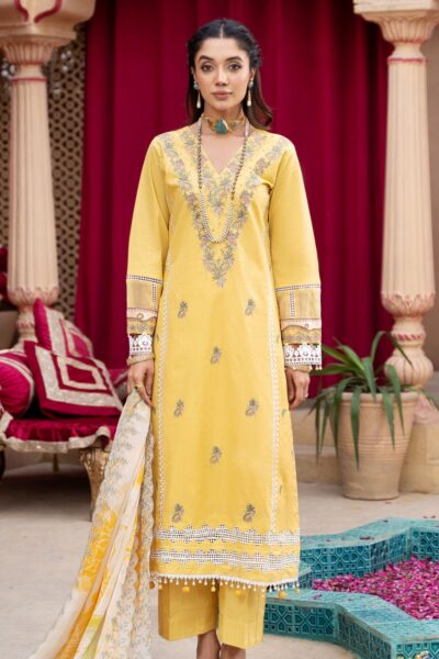 Al Zohaib D 6 Sunshine Bloom Eid Edition Lawn Collection