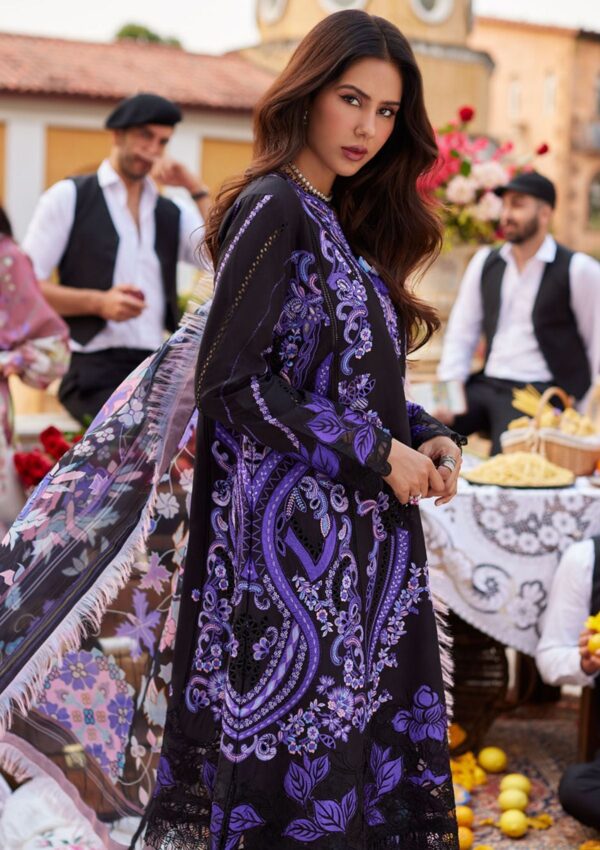 Mushq Msl 2410 Sardinia Splendor Te Amo Luxury Lawn Collection