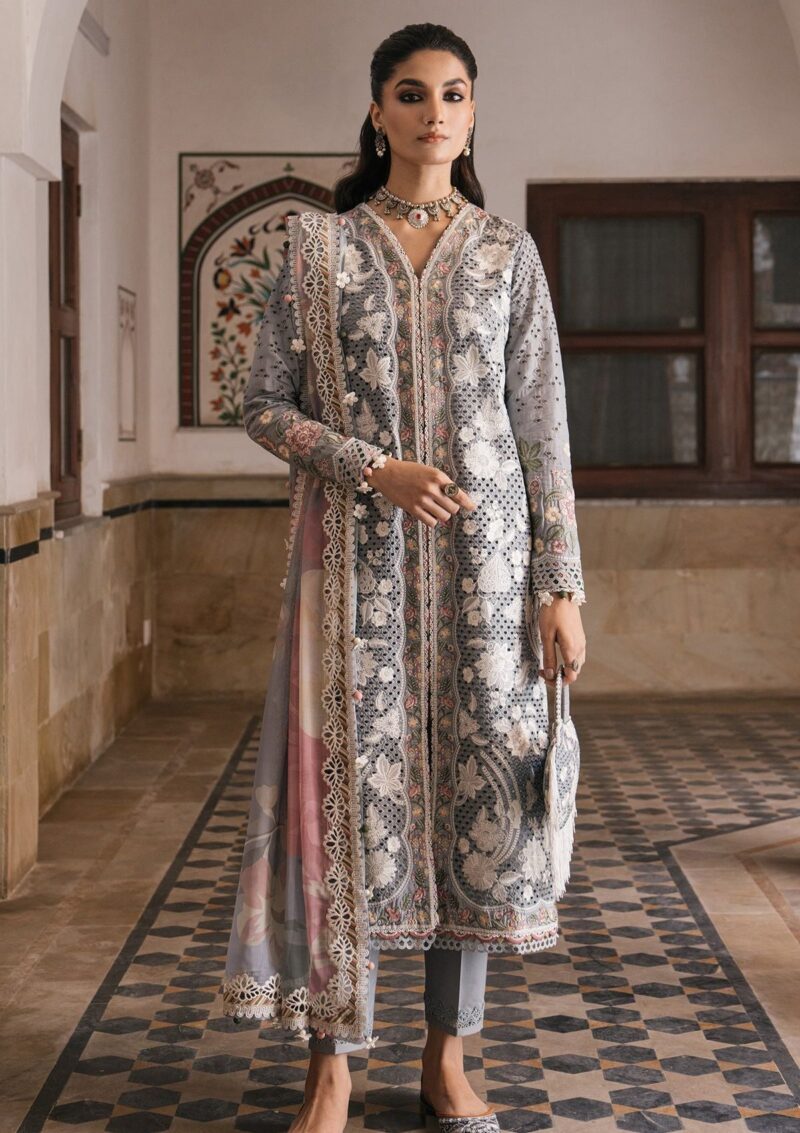 Jazmin Sll24 03 Shahkaar Lawn Collection