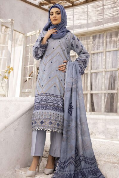 Sapphire Dgs24 09 Dua Gul E Zarki Lawn Collection 2024