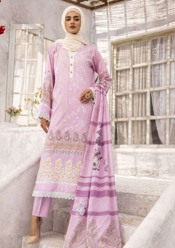 Sapphire Dgs24 08 Dua Gul E Zarki Lawn Collection 2024