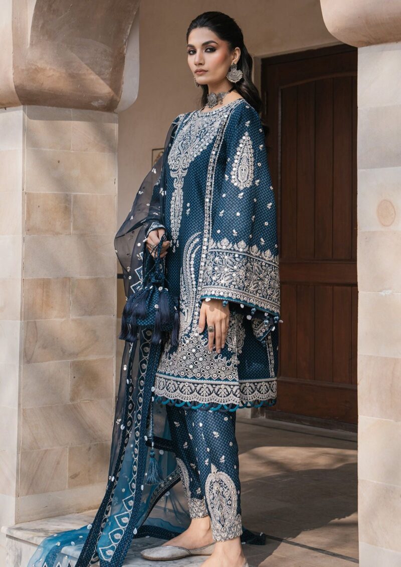 Jazmin Sll24 05 Shahkaar Lawn Collection