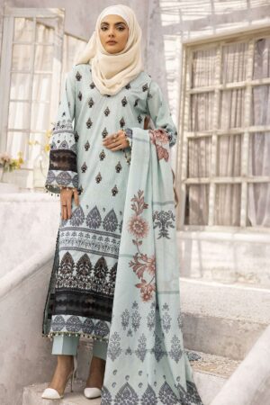 Sapphire Dgs24 07 Dua Gul E Zarki Lawn Collection 2024