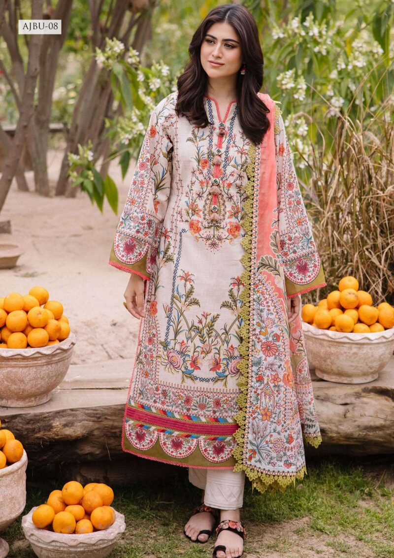 Asim Jofa Jp24 08 Prints Vol 2 Lawn Collection