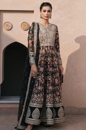 Jazmin Sll24 02 Shahkaar Lawn Collection