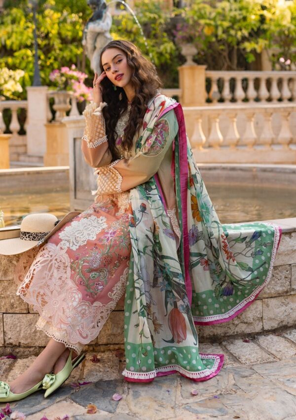 Mushq Msl 2413 Venice Verve Te Amo Luxury Lawn Collection