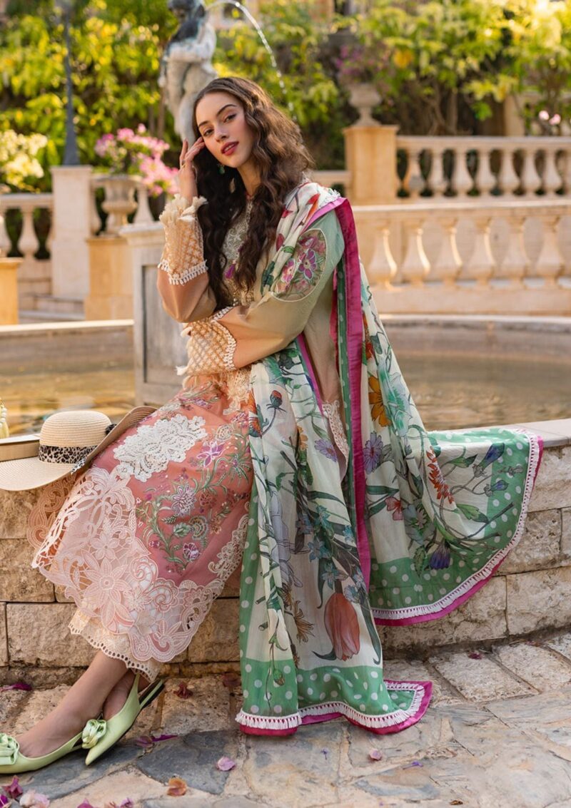 Mushq Msl 2413 Venice Verve Te Amo Luxury Lawn Collection