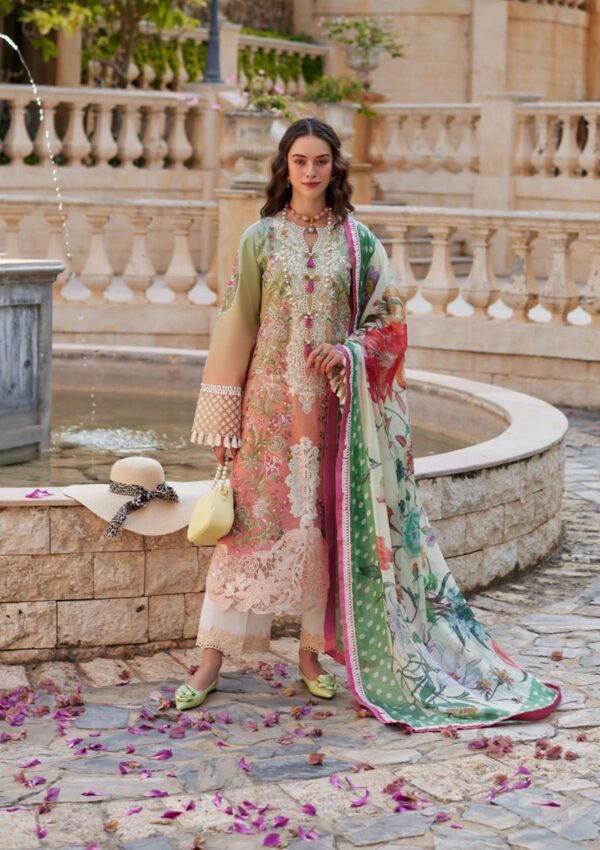 Mushq Msl 2413 Venice Verve Te Amo Luxury Lawn Collection