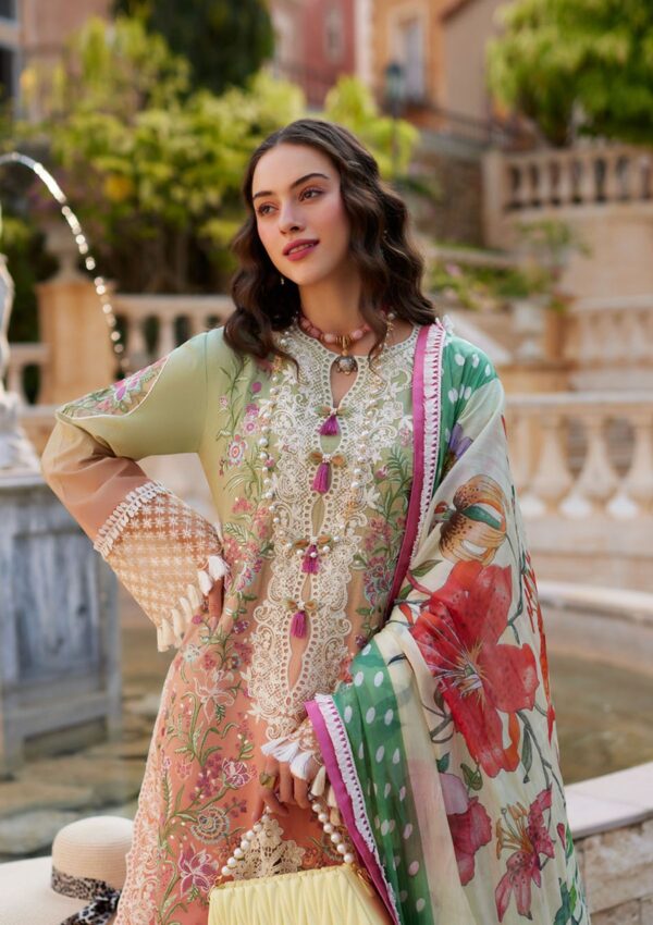 Mushq Msl 2413 Venice Verve Te Amo Luxury Lawn Collection