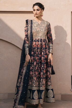 Jazmin Sll24 01 Shahkaar Lawn Collection