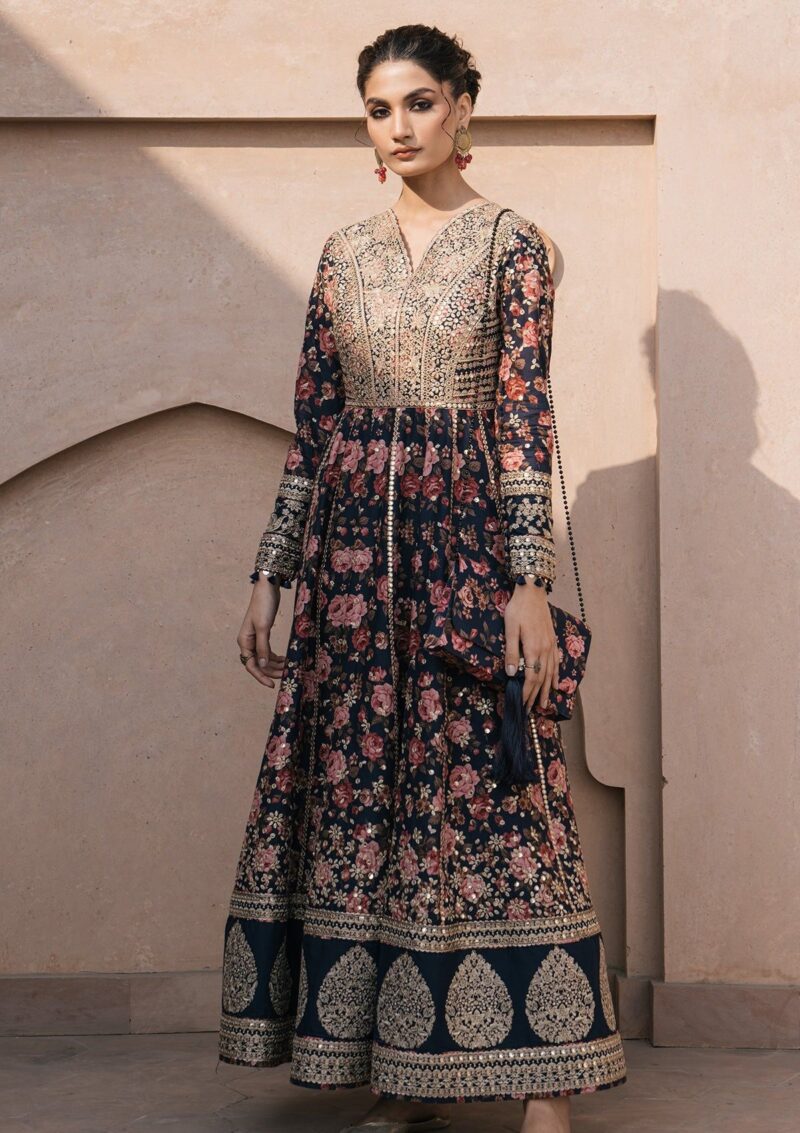 Jazmin Sll24 01 Shahkaar Lawn Collection