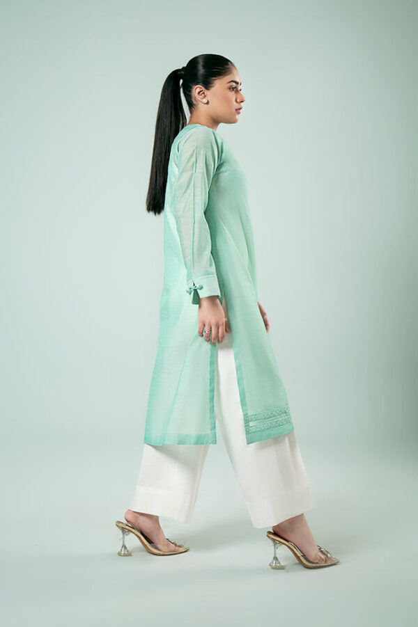 Fozia Khalid Dark Mint Delight Basics Vol 3 Pret Collection