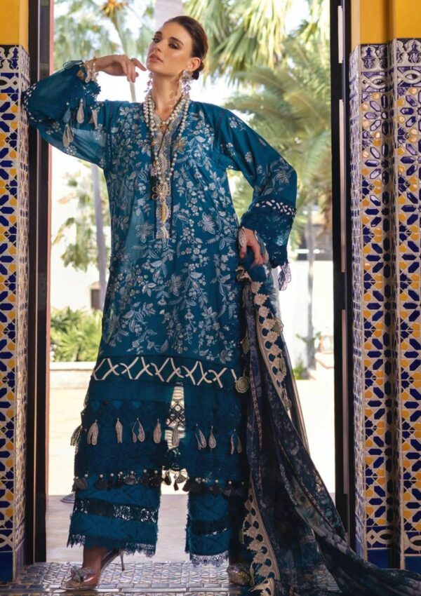 Annus Abrar D 05 Riba Neroli Lawn Collection