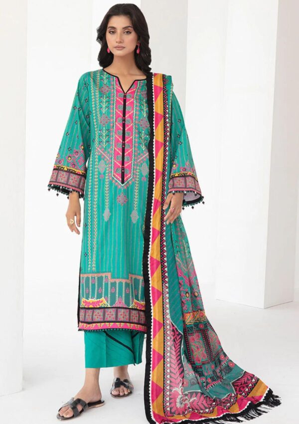 Ellena Eas L3 1 3 Social Digital Printed Lawn Collection