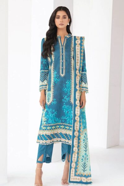 Ellena Eas L3 1 8 Social Digital Printed Lawn Collection