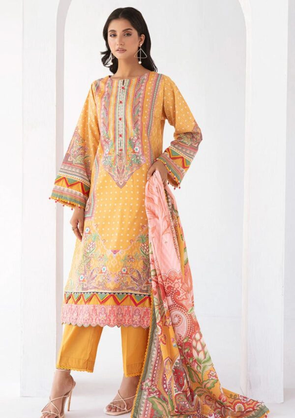 Ellena Eas L3 1 12 Social Digital Printed Lawn Collection 24