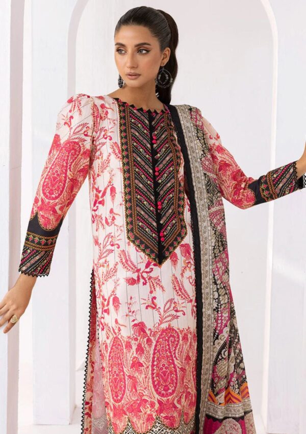 Ellena Eas L3 1 17 Social Digital Printed Lawn Collection