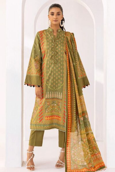 Ellena Eas L3 1 18 Social Digital Printed Lawn Collection