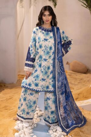 Ellena Eas L3 9 1 Summer Embroidered Lawn Collection 24