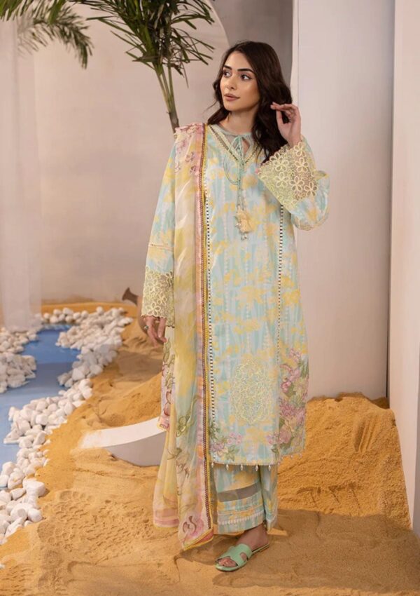 Ellena Eas L3 9 3 Summer Embroidered Lawn Collection 24