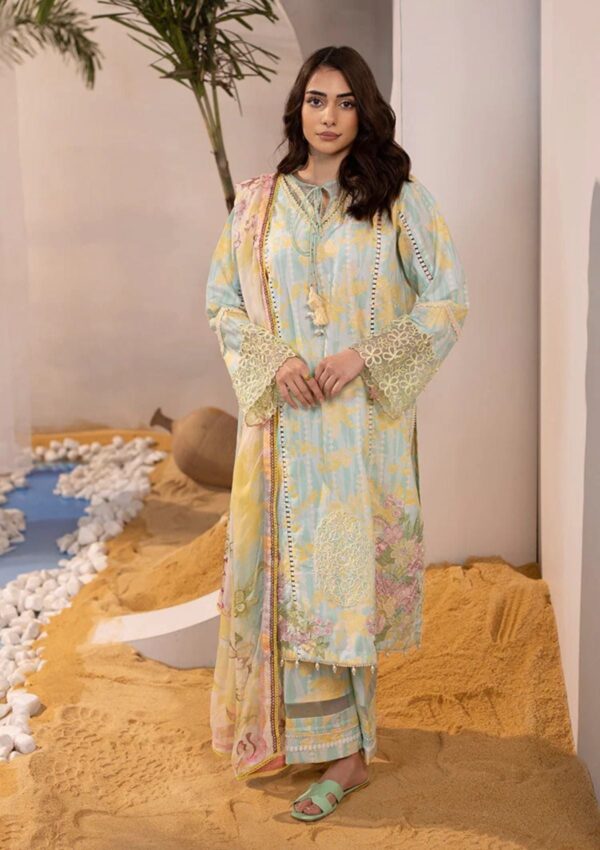 Ellena Eas L3 9 3 Summer Embroidered Lawn Collection 24