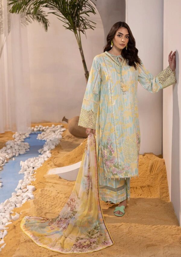 Ellena Eas L3 9 3 Summer Embroidered Lawn Collection 24