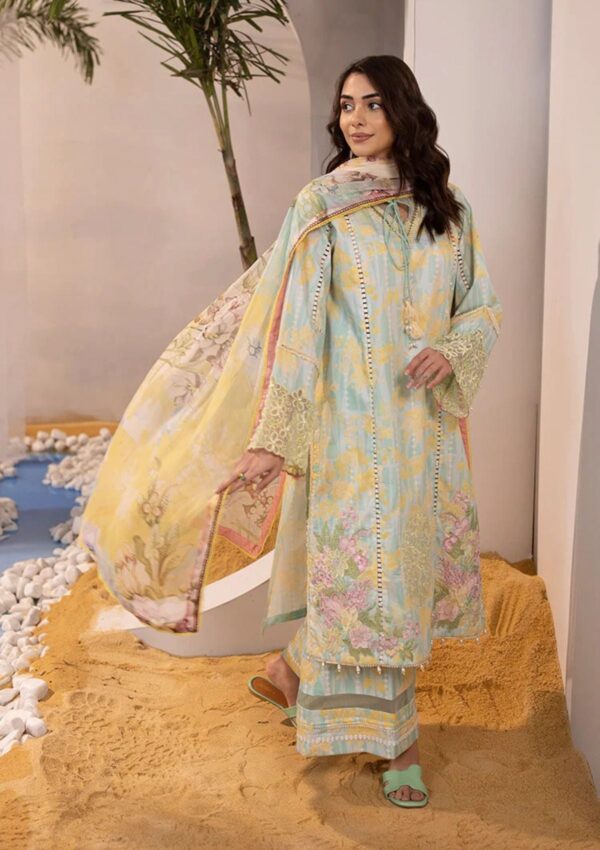 Ellena Eas L3 9 3 Summer Embroidered Lawn Collection 24