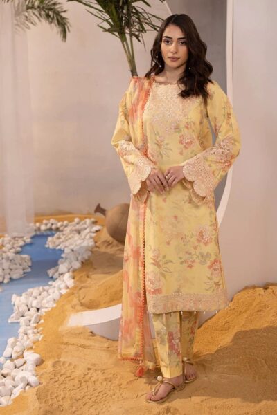 Ellena Eas L3 9 4 Summer Embroidered Lawn Collection