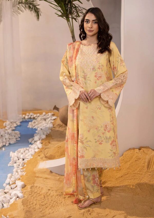 Ellena Eas L3 9 4 Summer Embroidered Lawn Collection 24