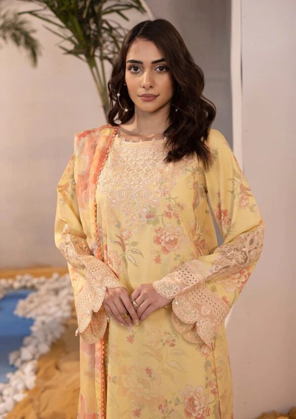 Ellena Eas L3 9 4 Summer Embroidered Lawn Collection 24