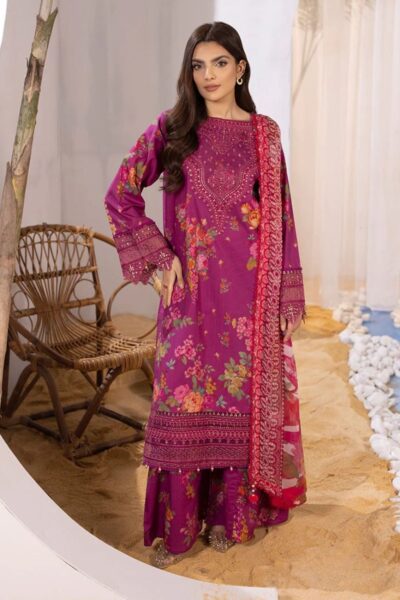 Ellena Eas L3 9 5 Summer Embroidered Lawn Collection