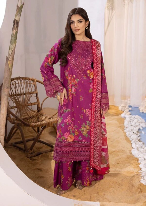 Ellena Eas L3 9 5 Summer Embroidered Lawn Collection 24