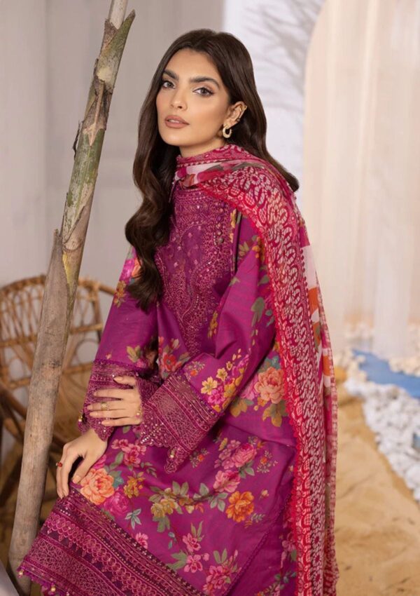 Ellena Eas L3 9 5 Summer Embroidered Lawn Collection 24