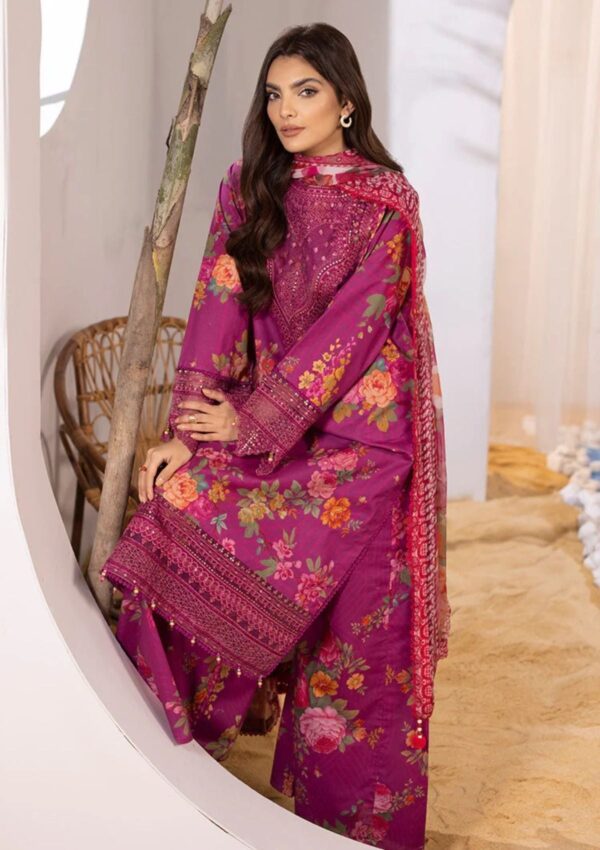 Ellena Eas L3 9 5 Summer Embroidered Lawn Collection 24